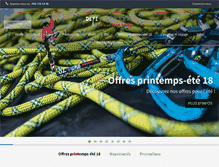 Tablet Screenshot of defi-montagne.ch